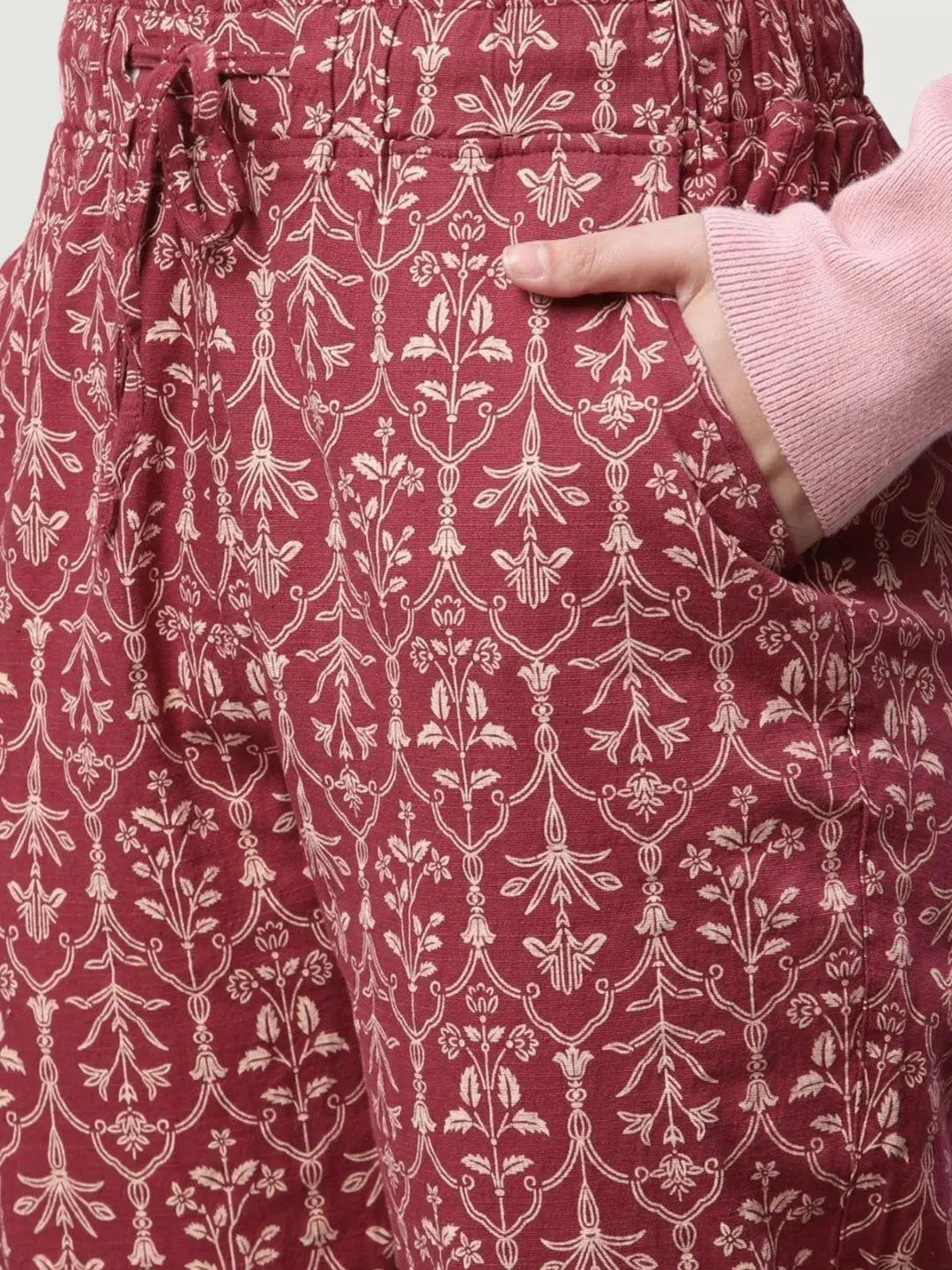 Beige Checkered Lower - Global Republic