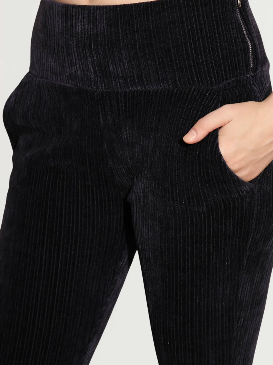 Blue High Rise Stretchable Jegging - Global Republic