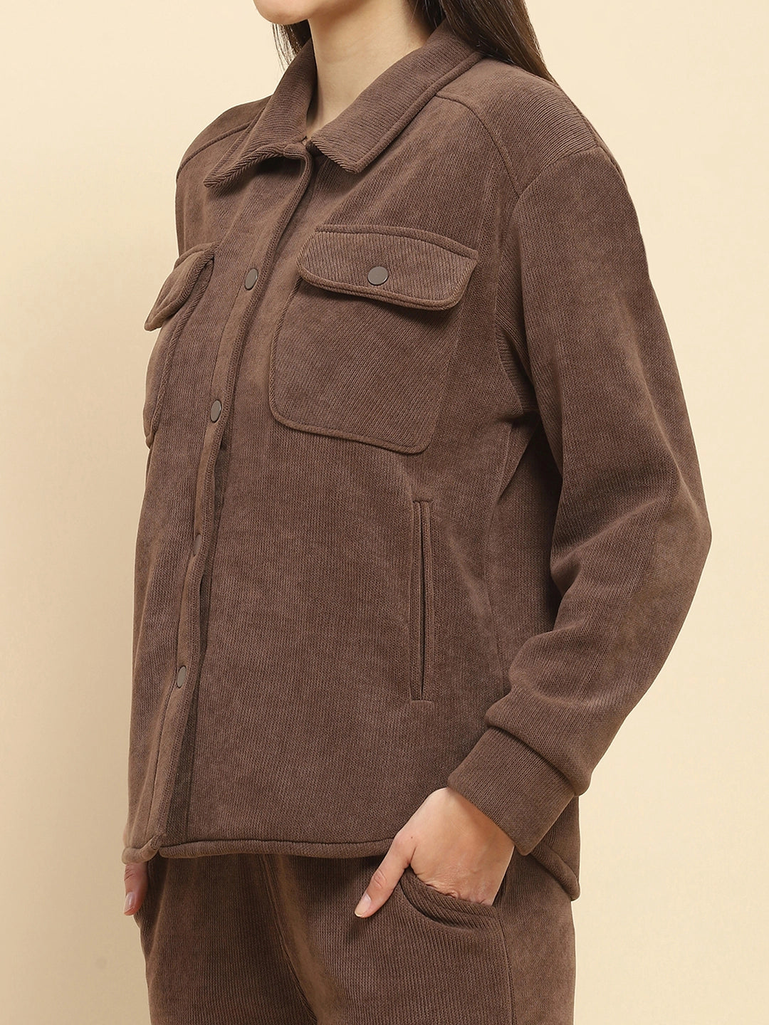 Brown Co-Ord Set - Global Republic