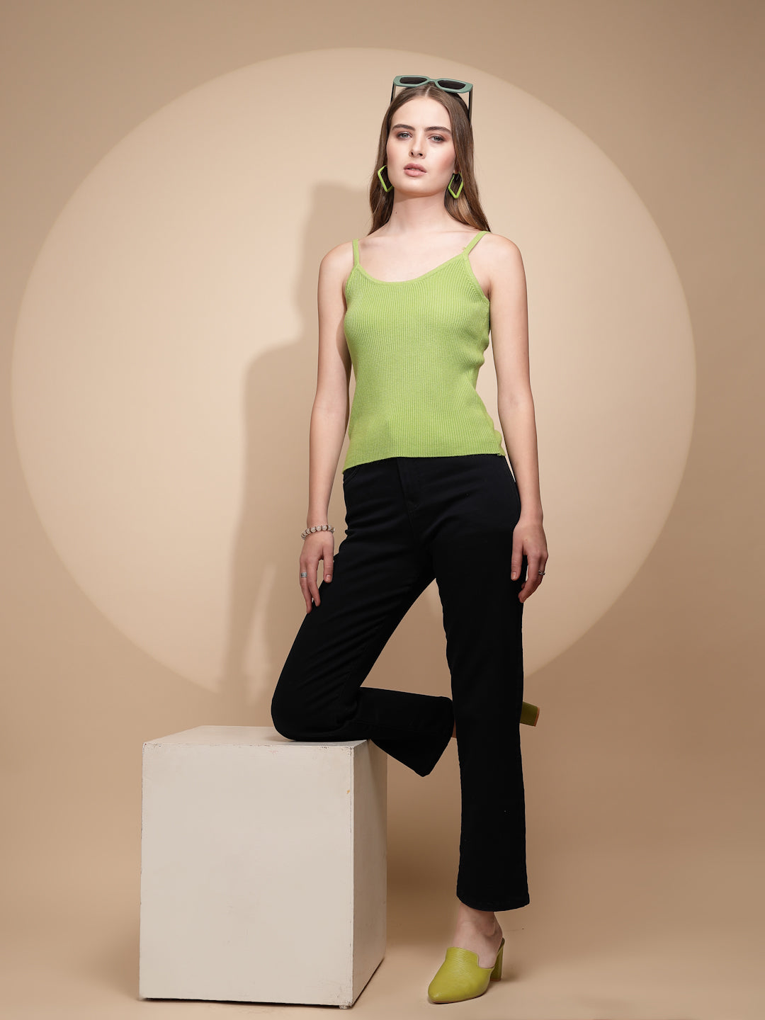 Two Way Neck Camisole Top - Global Republic