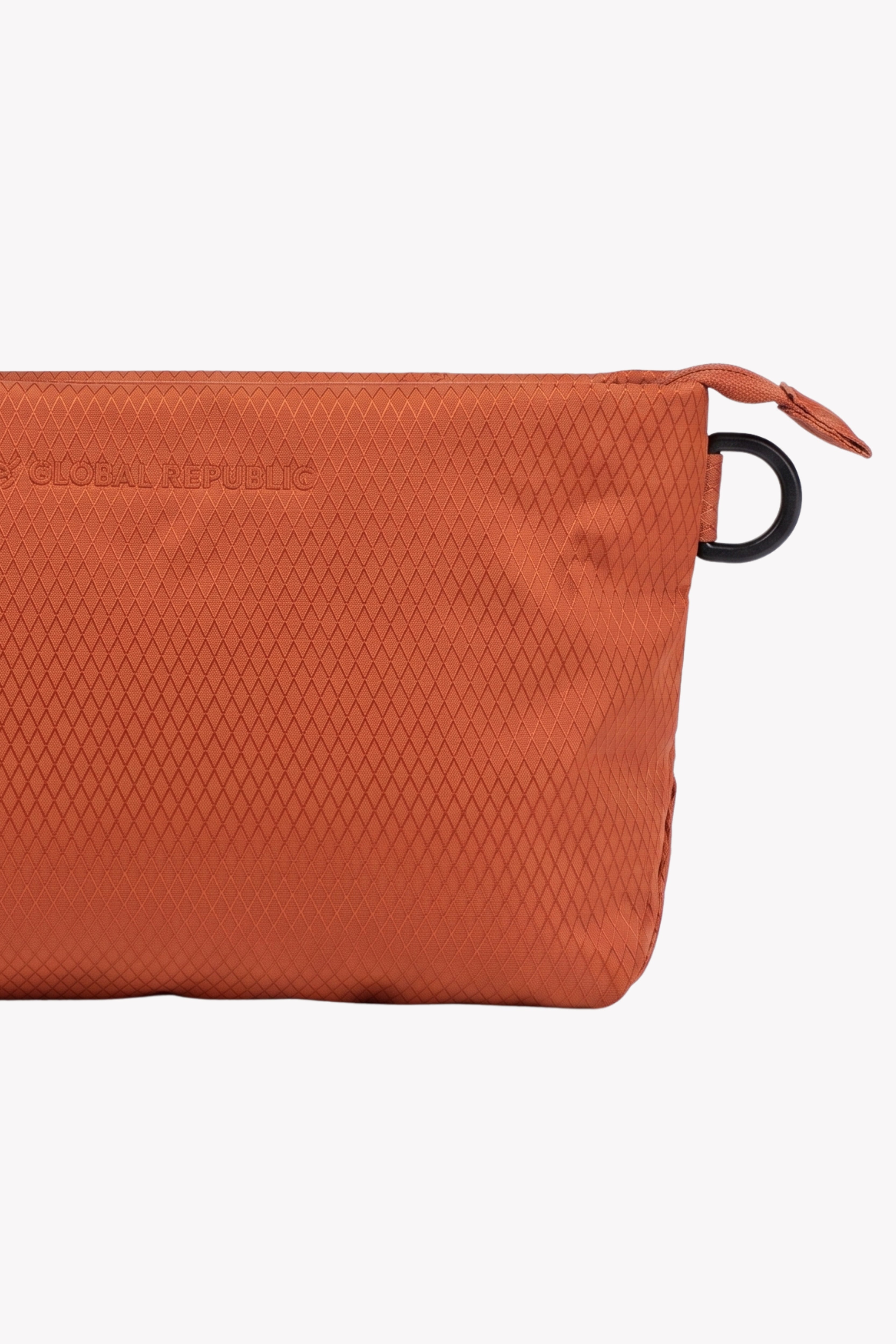 Orange Utility Kit Pouch Sling Bag