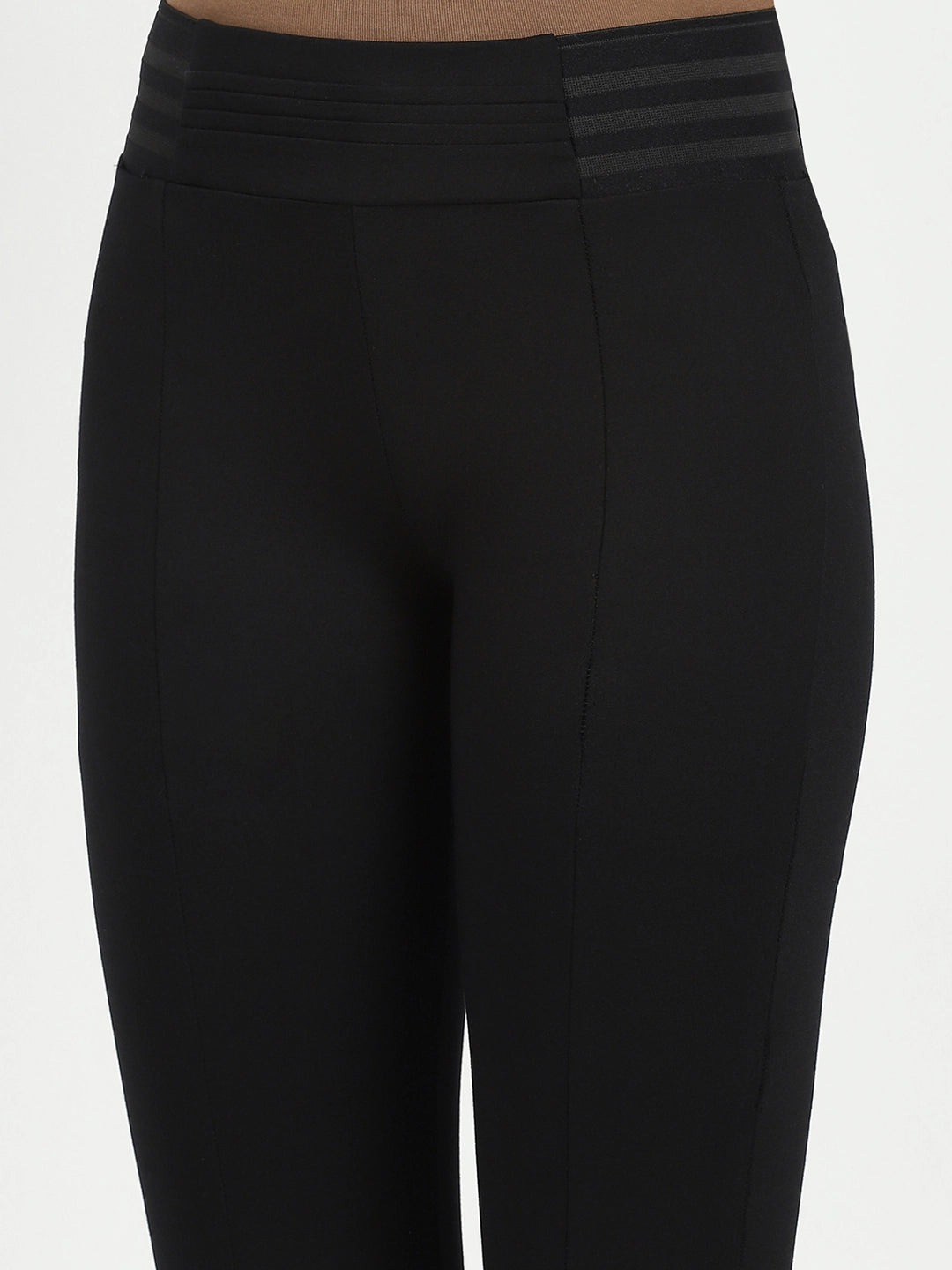 Black Stretchable Slim Jegging - Global Republic