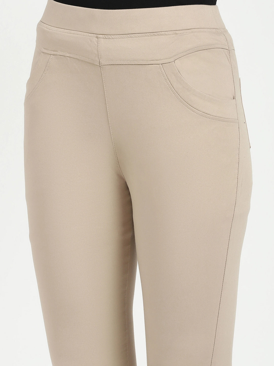 Camel Ultra Stretchable Jegging - Global Republic