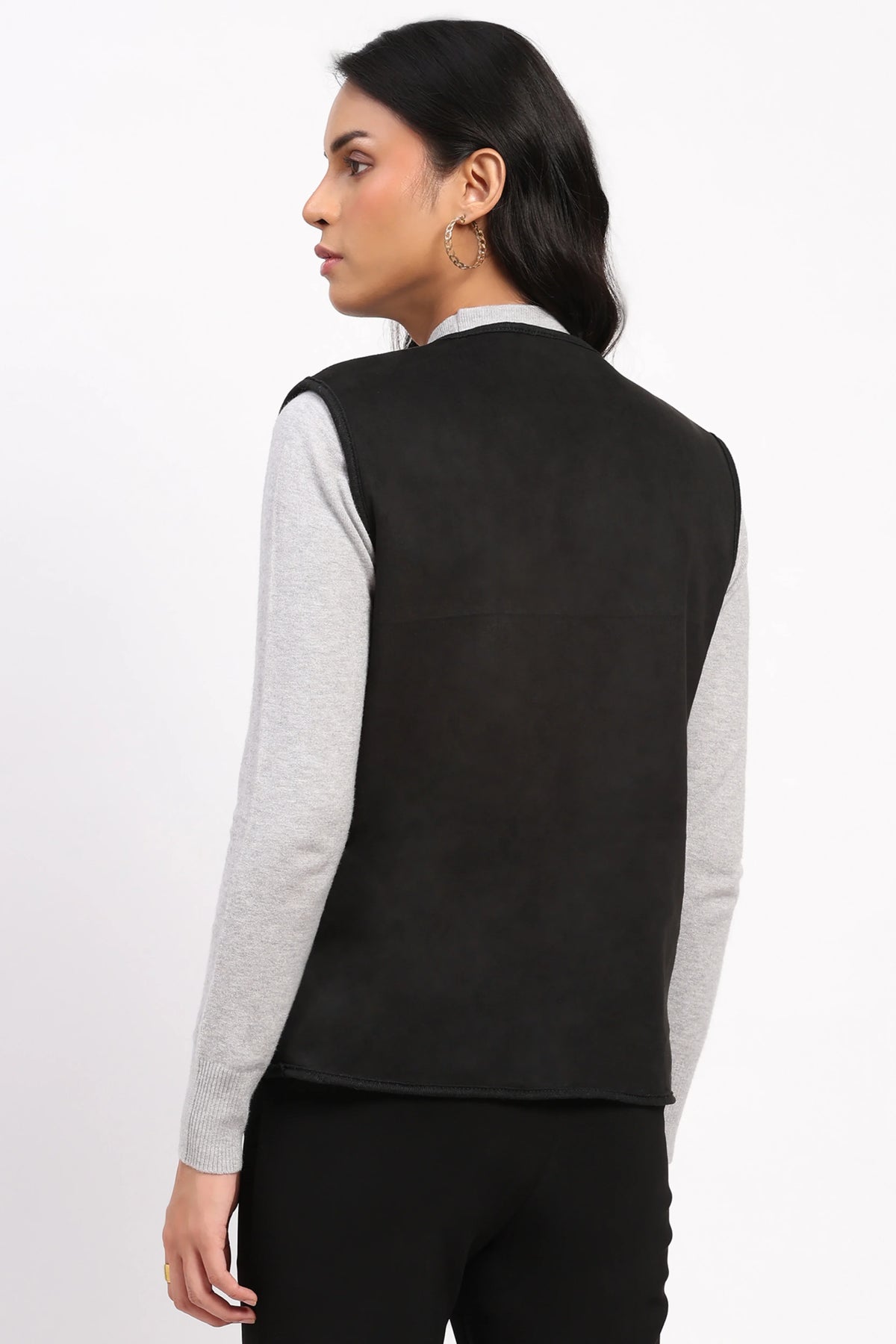 Reversible Wool Blend Jacket-Global Republic