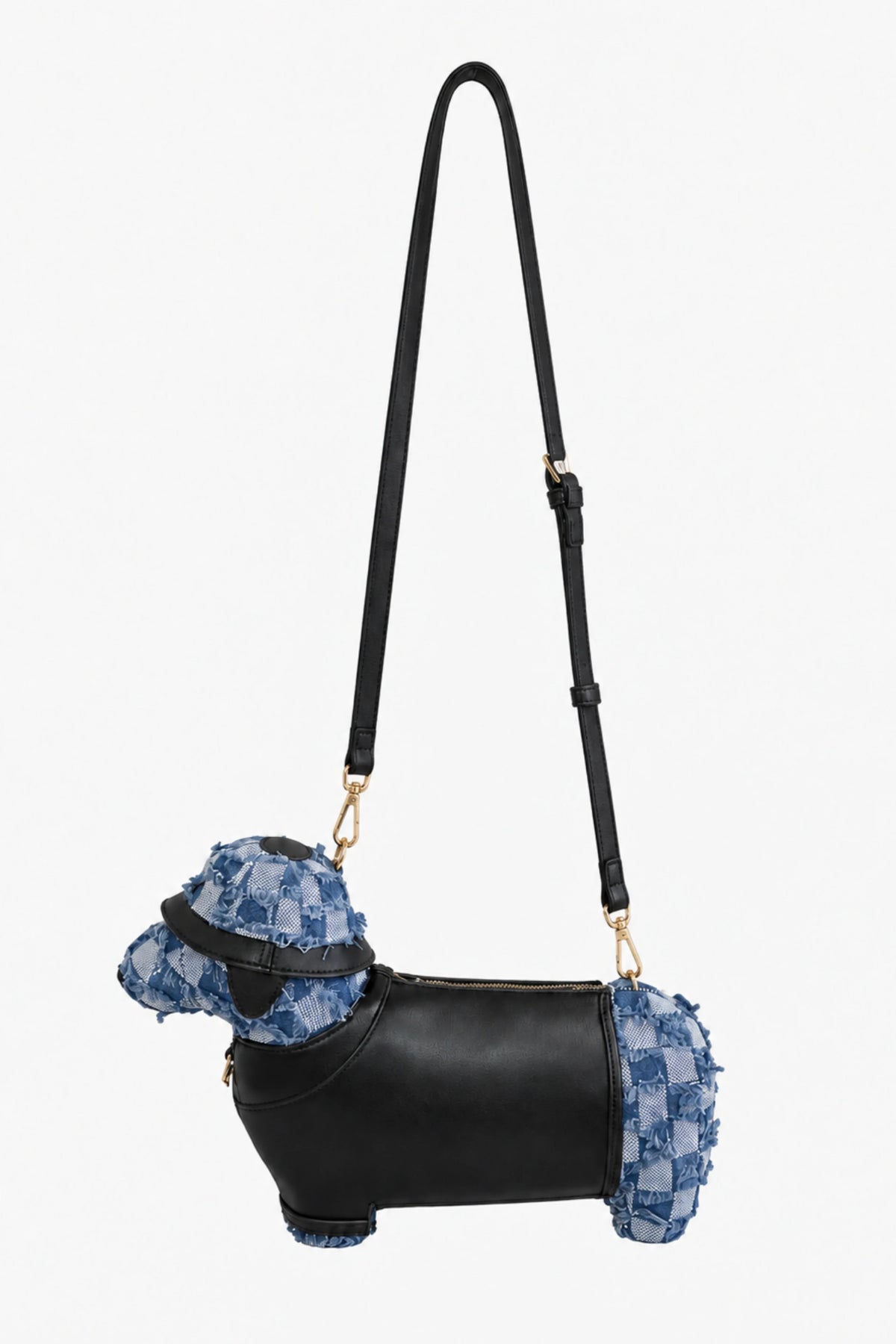 Blue Denim Puppy Sling Bag-Global Republic