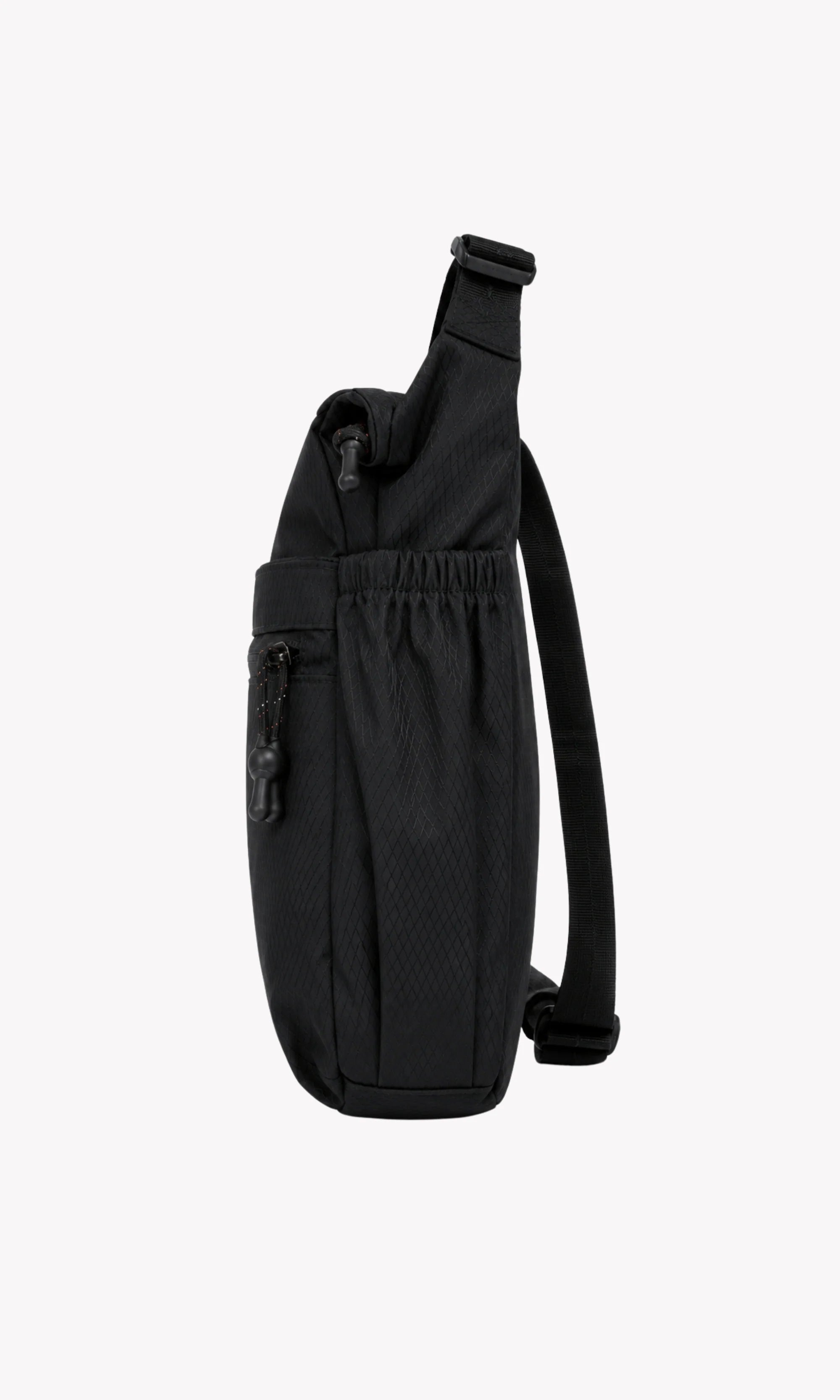 Black Utility Sling Bag-Global Republic