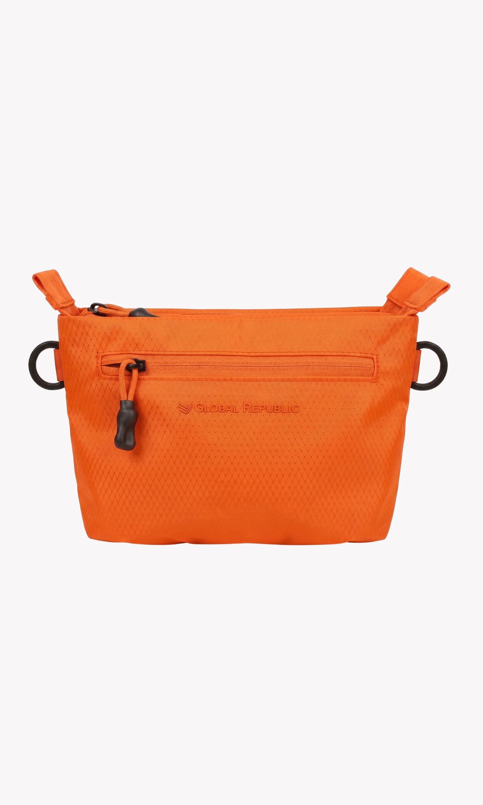 Orange Utility Kit Pouch Sling Bag-Global Republic