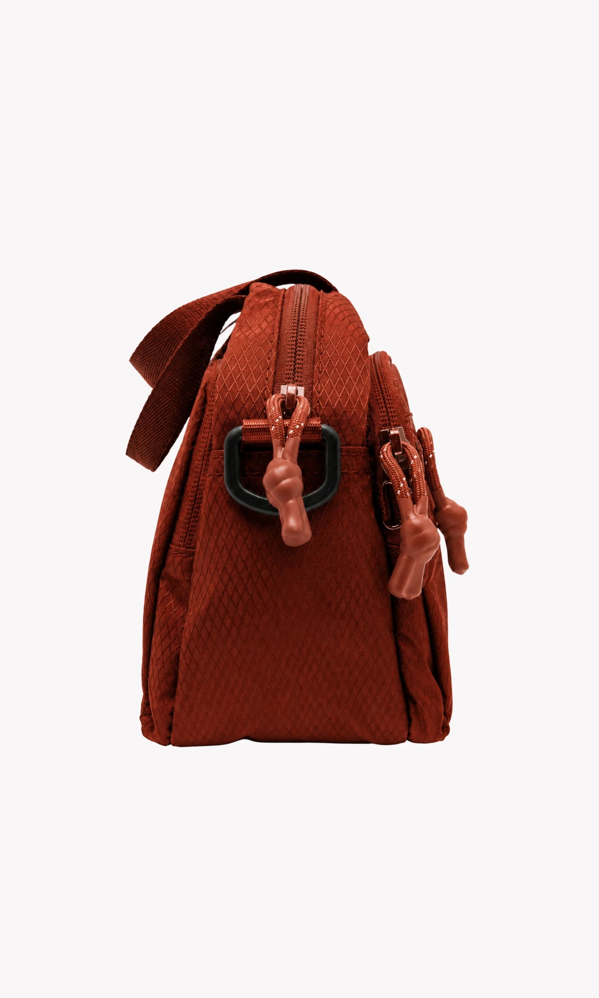 Orange Quilted Utility Sling Bag-Global Republic