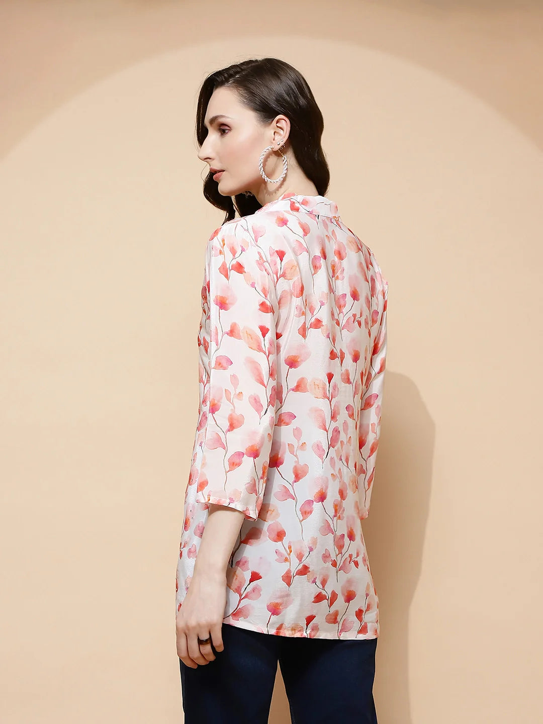 Pink Floral Tunic - Global Republic