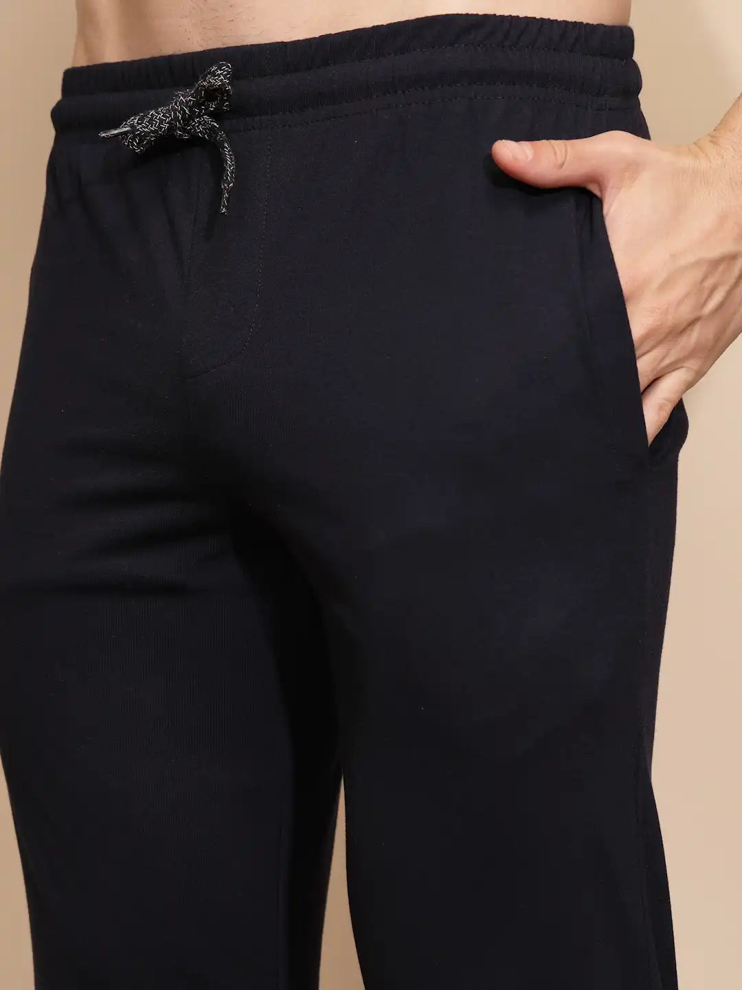 Blue Cotton Slim Fit Night Suit Set - Global Republic