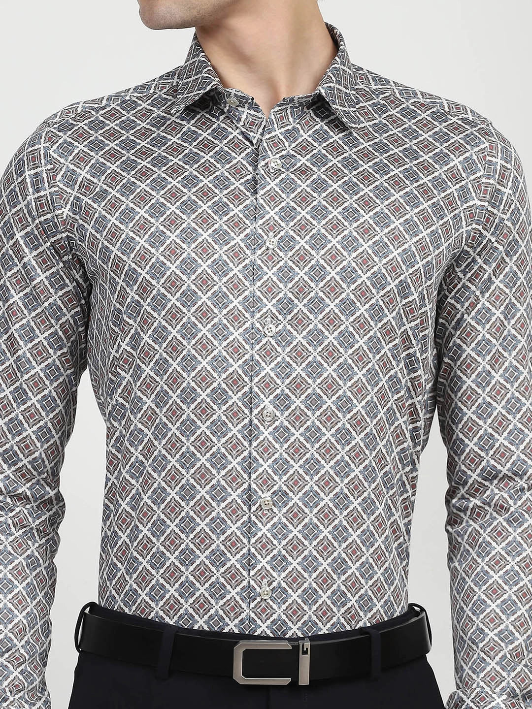 Printed Cotton Shirt - Global Republic