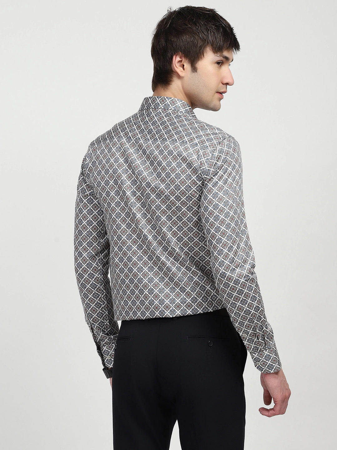 Printed Cotton Shirt - Global Republic