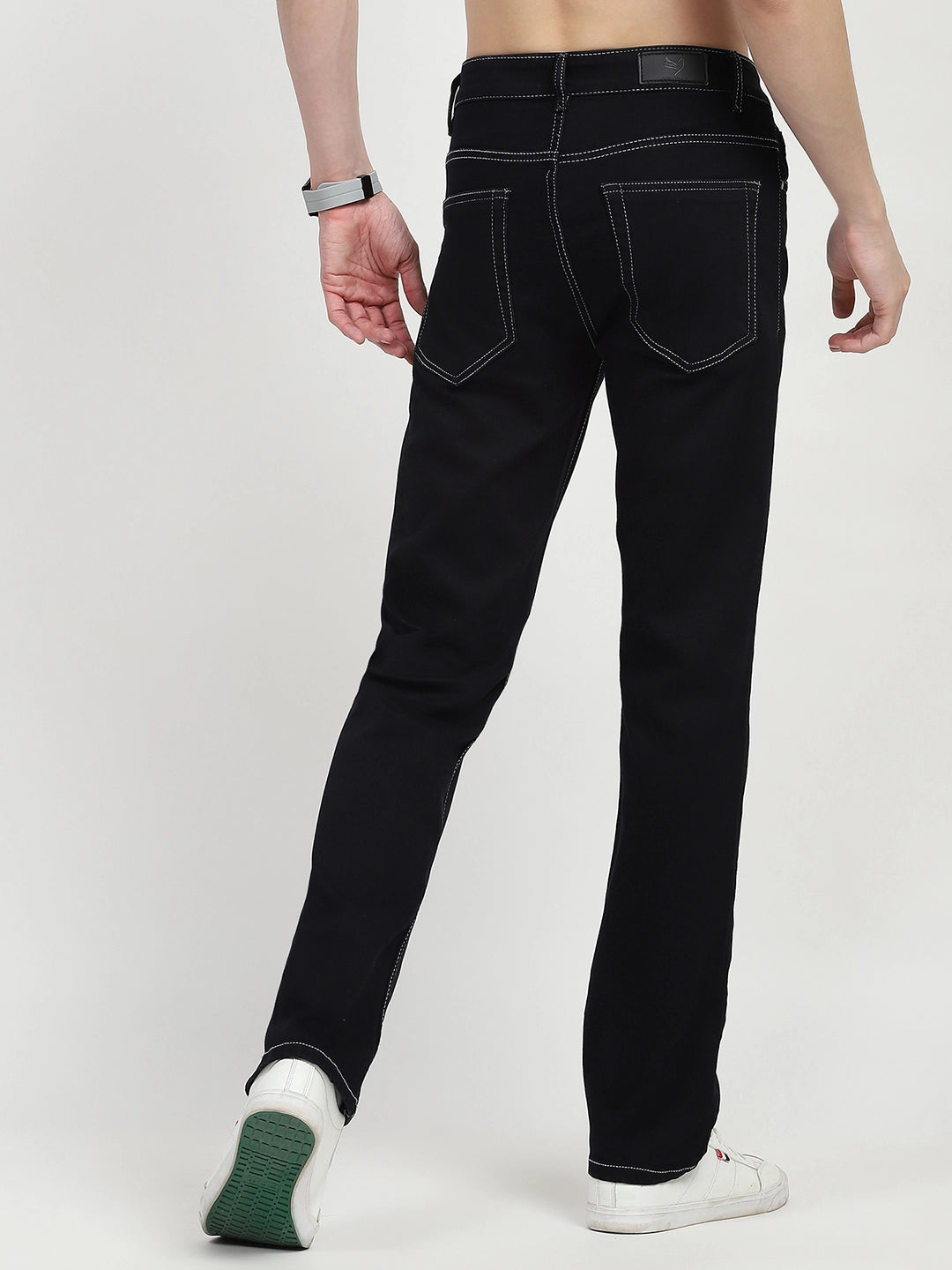 Carbon Blue Cotton Jeans - Global Republic