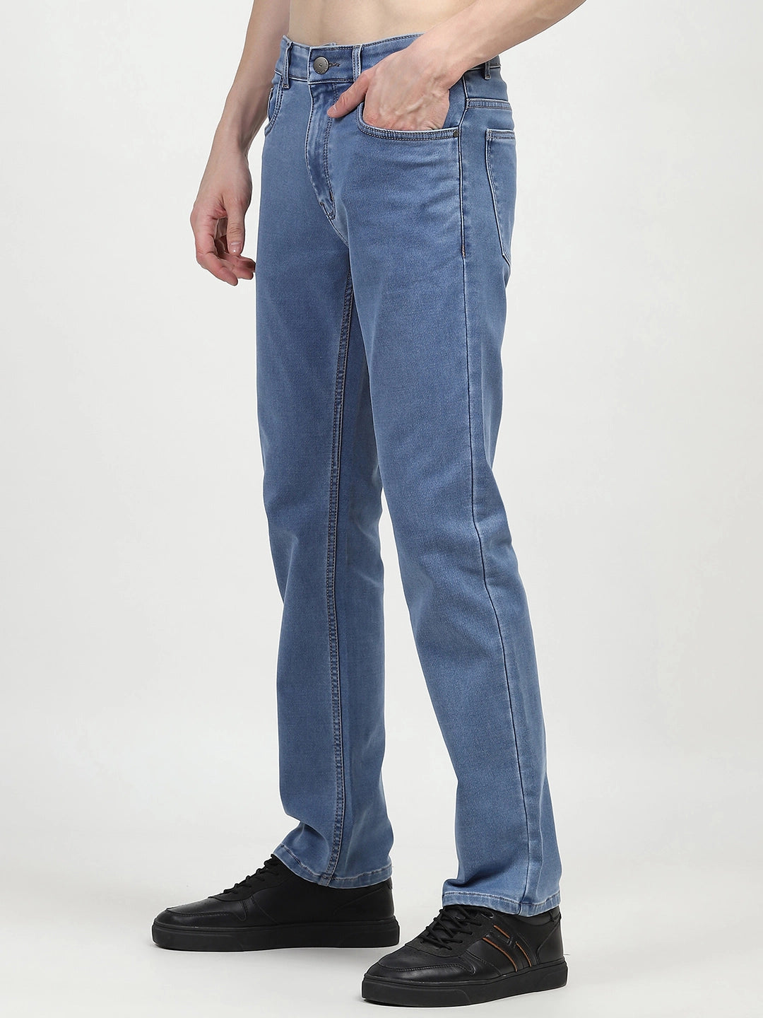 Blue Regular Fit Jeans - Global Republic
