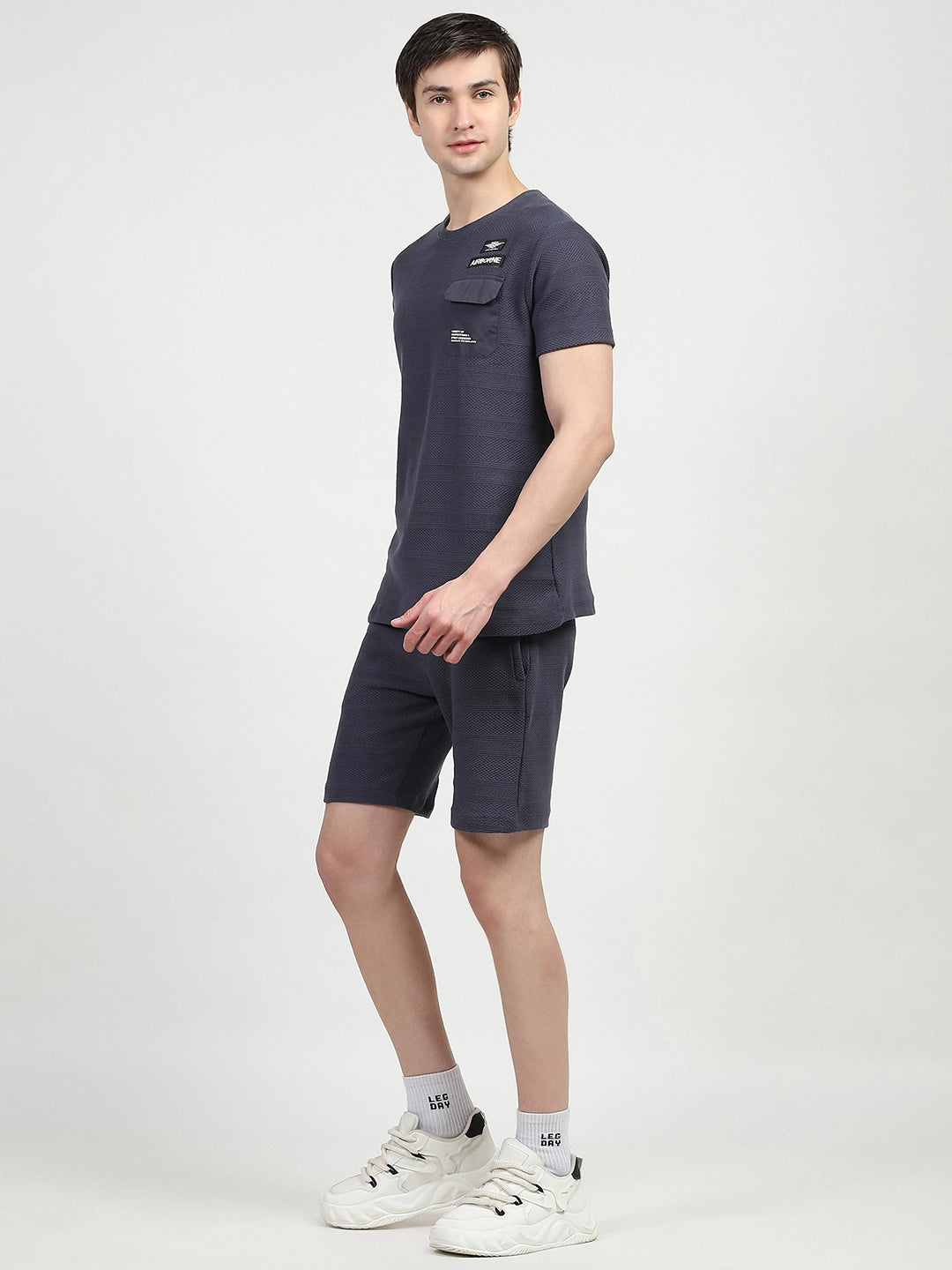 Cotton Textured Co-ord Set - Global Republic