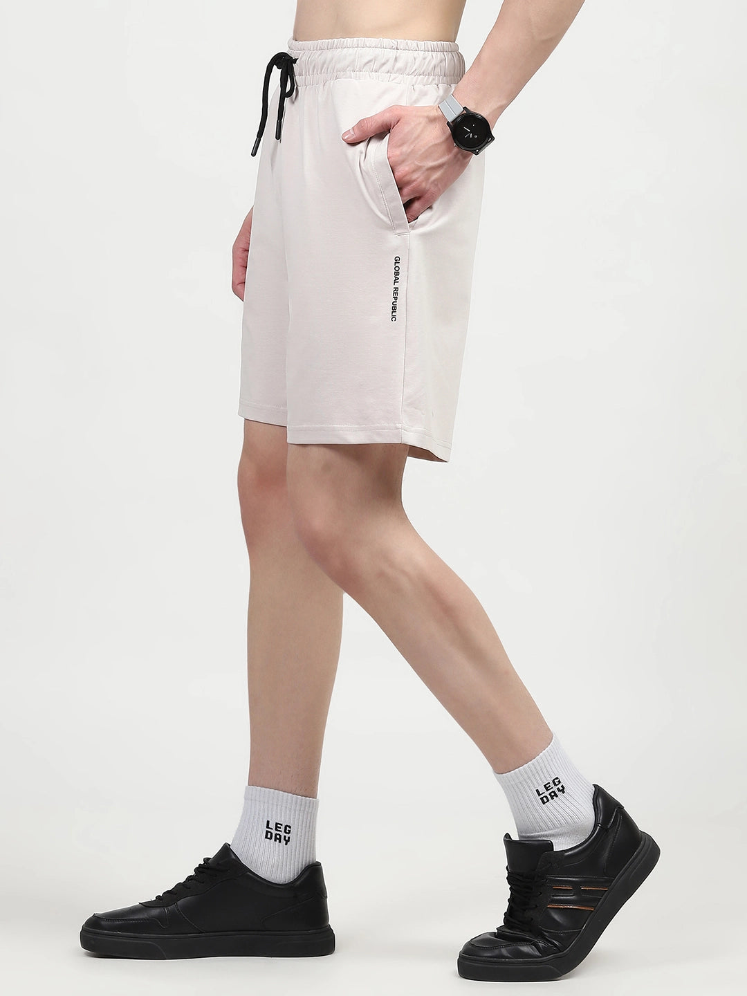 Fawn Cotton Shorts - Global Republic