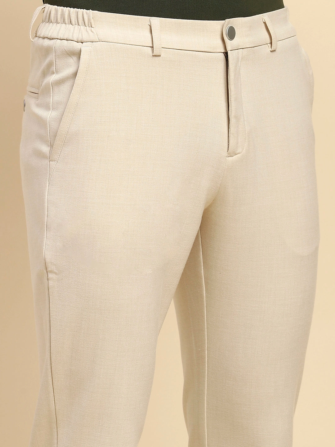 Sable Cotton Blend Trouser - Global Republic