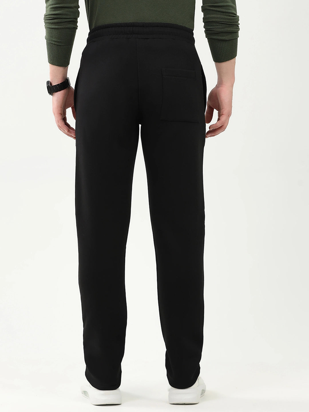 Cotton Fleece-Lined Casual Lower