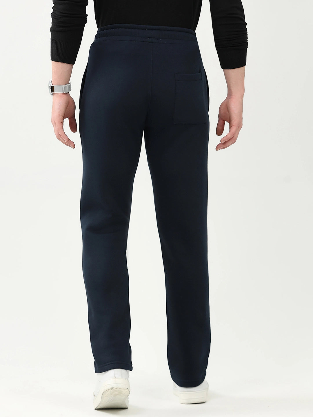Cotton Fleece-Lined Casual Lower