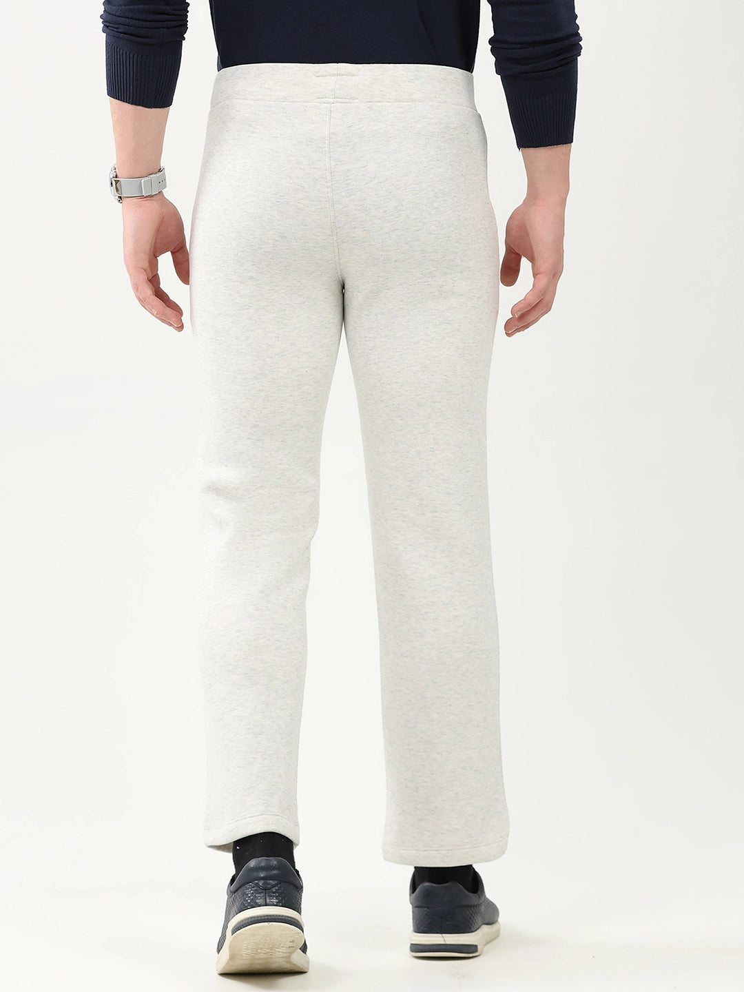 Cotton Fleece-Lined Casual Lower