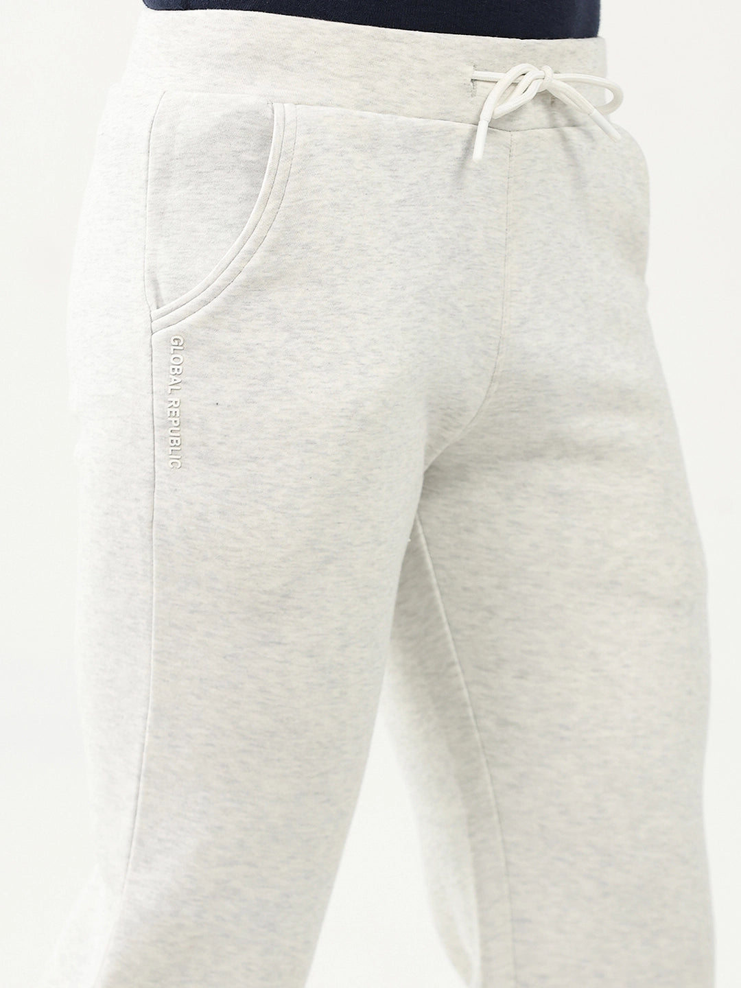 Cotton Fleece-Lined Casual Lower