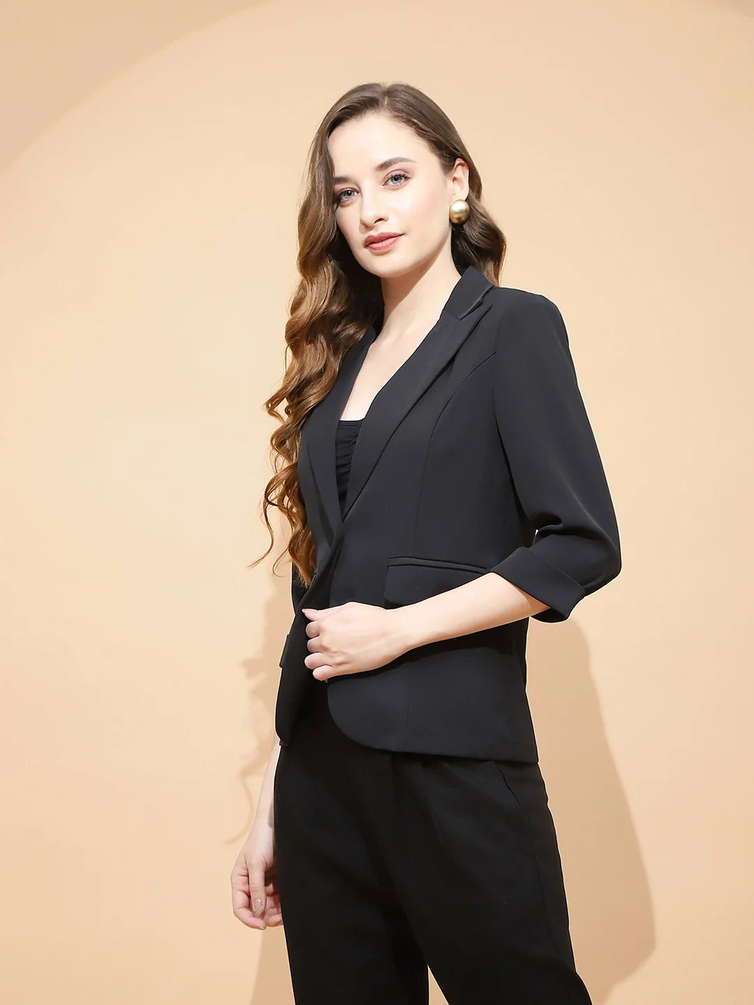 Black Formal Coat - Global Republic