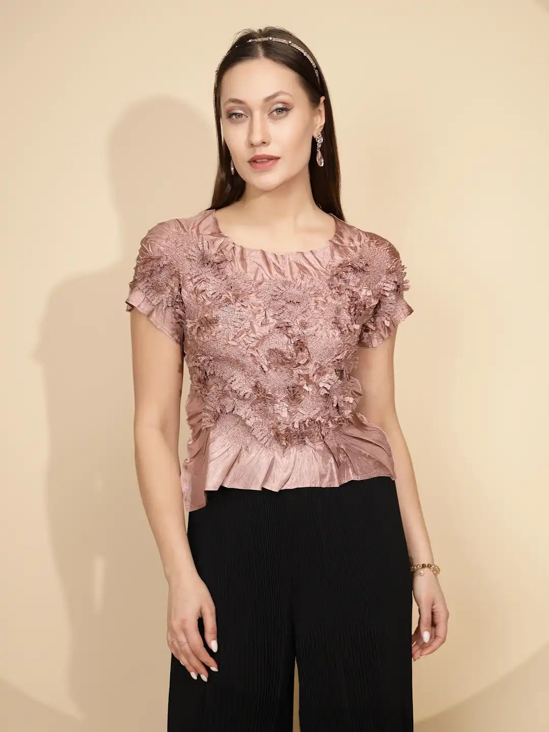 Rose Pink Top - Global Republic