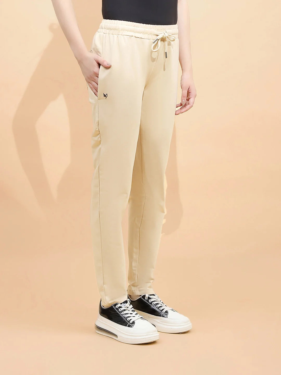 Skin Cotton Blend Regular Fit Lower - Global Republic