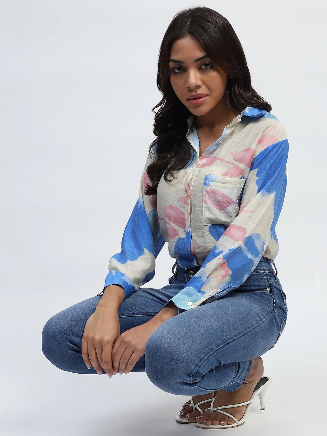 Floral Rayon Blend Shirt - Global Republic