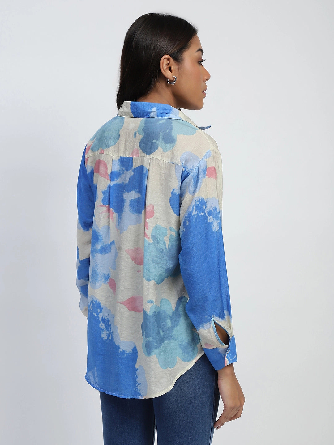 Floral Rayon Blend Shirt - Global Republic
