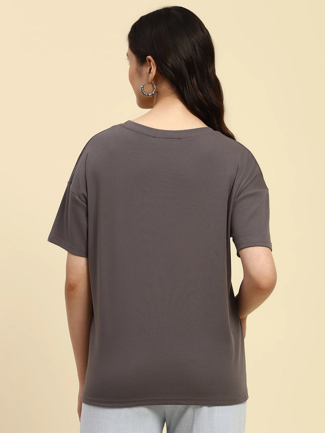 Oversized Embroidered Cotton Top - Global Republic