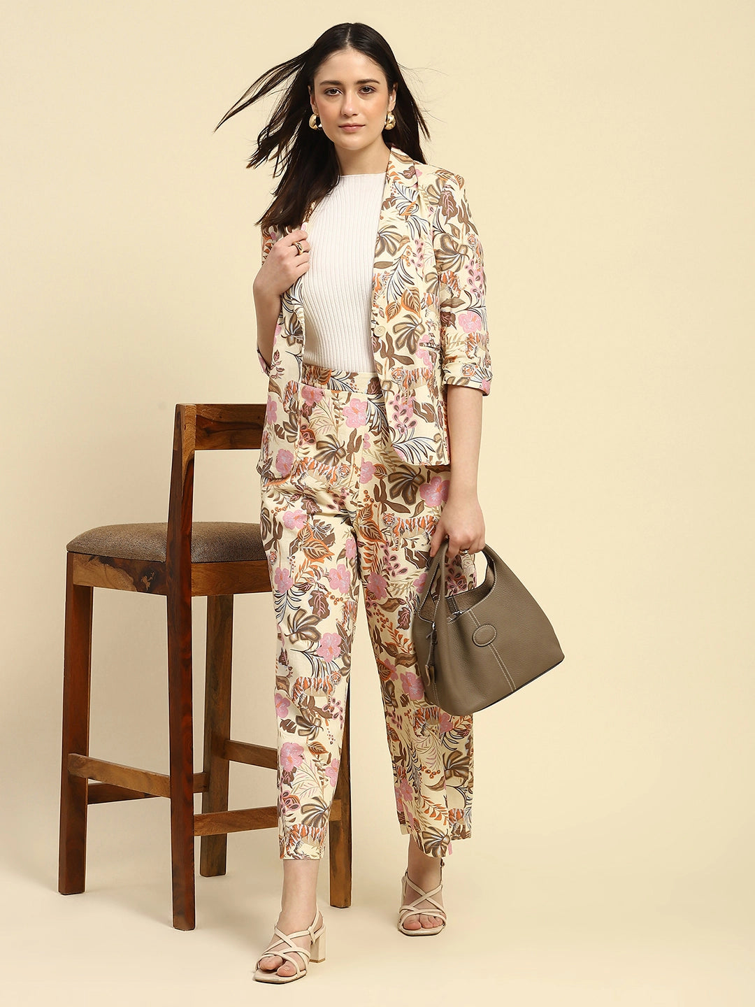 Multi Pastel Tropical Cotton Lower - Global Republic