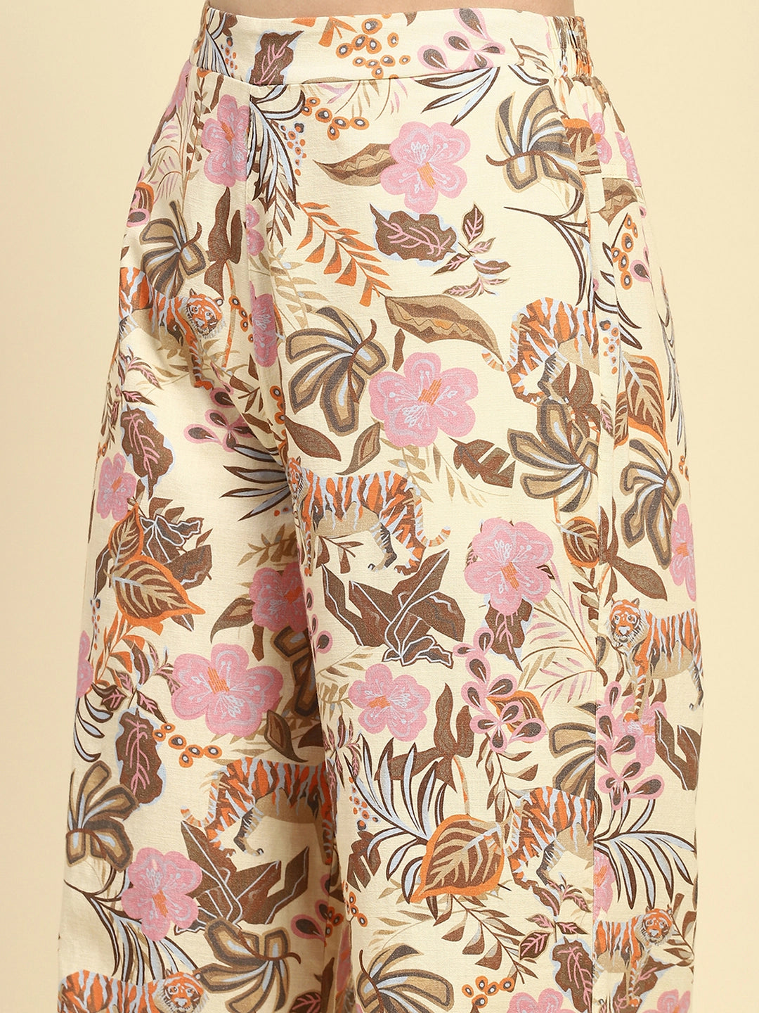 Multi Pastel Tropical Cotton Lower - Global Republic