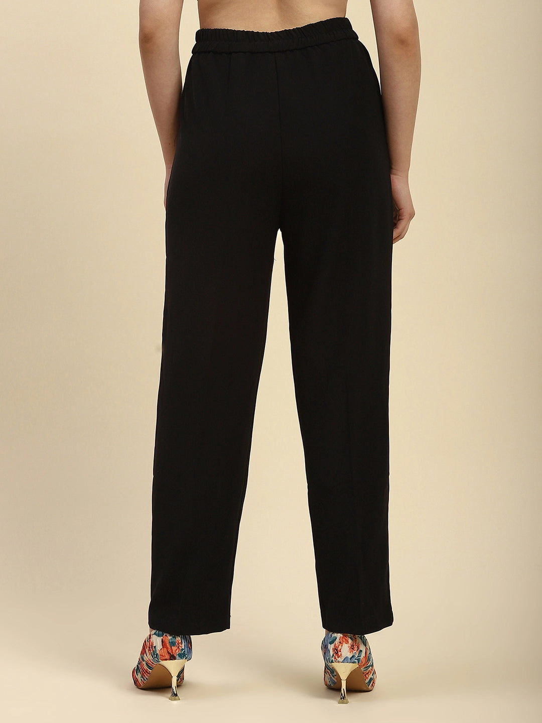 Korean Black Trouser - Global Republic