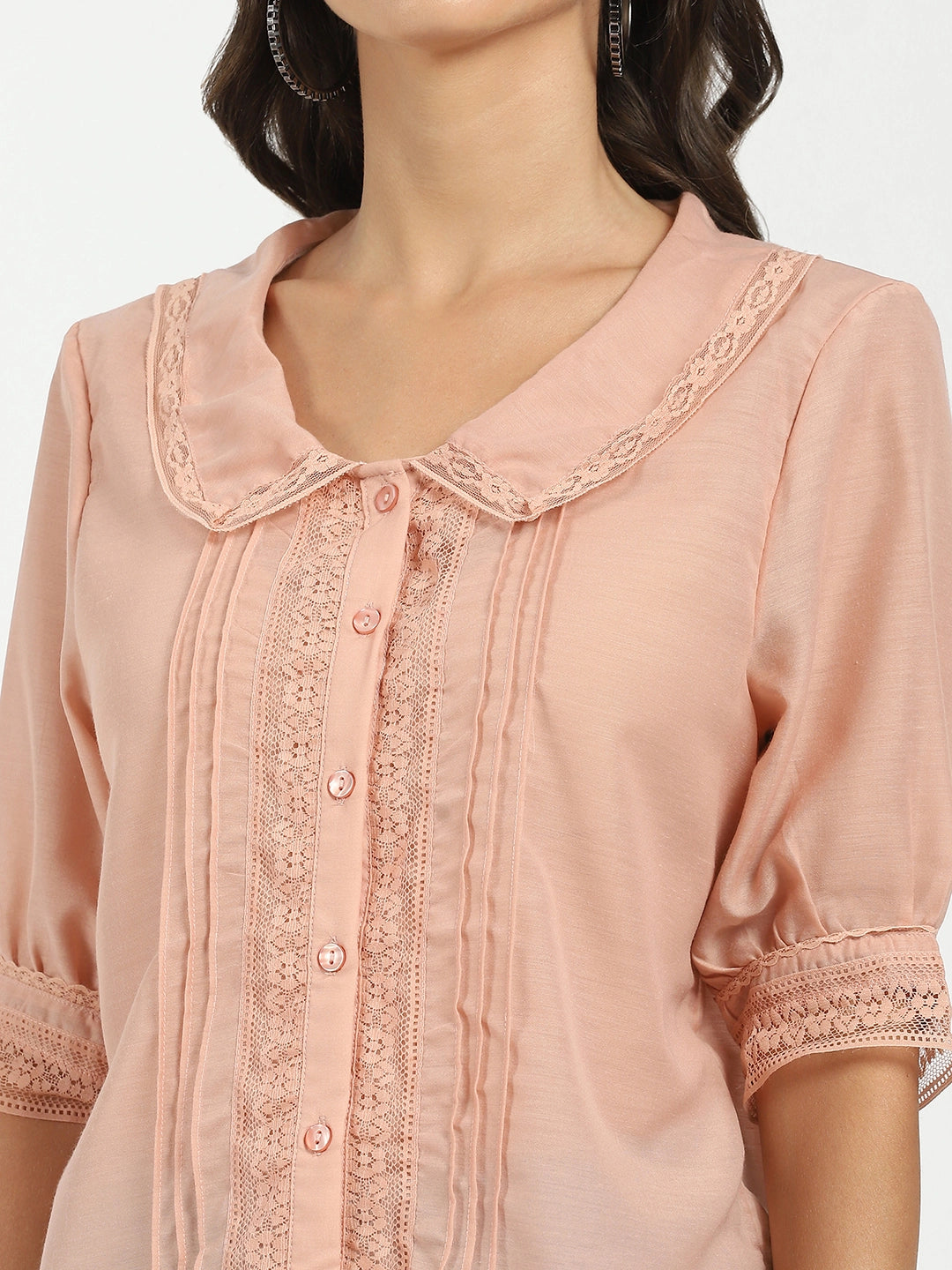 Peach Solid Top - Global Republic
