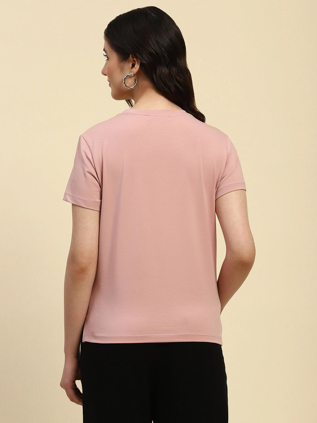 Dusty Pink Embroidered Cotton Top - Global Republic