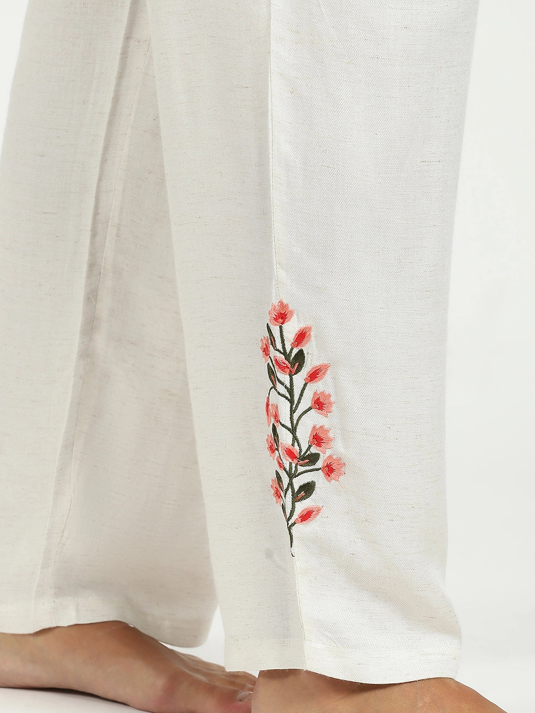 Embroidered Kaftan Sleeves Co-ord Set - Global Republic