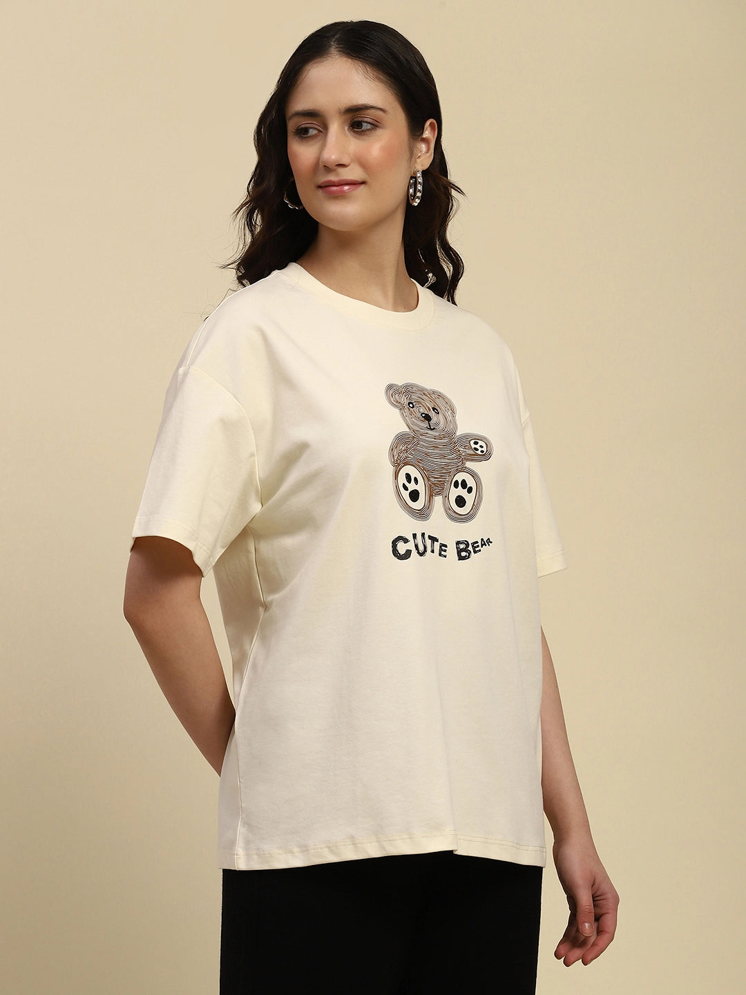 UV Protective Graphic Oversized Top - Global Republic