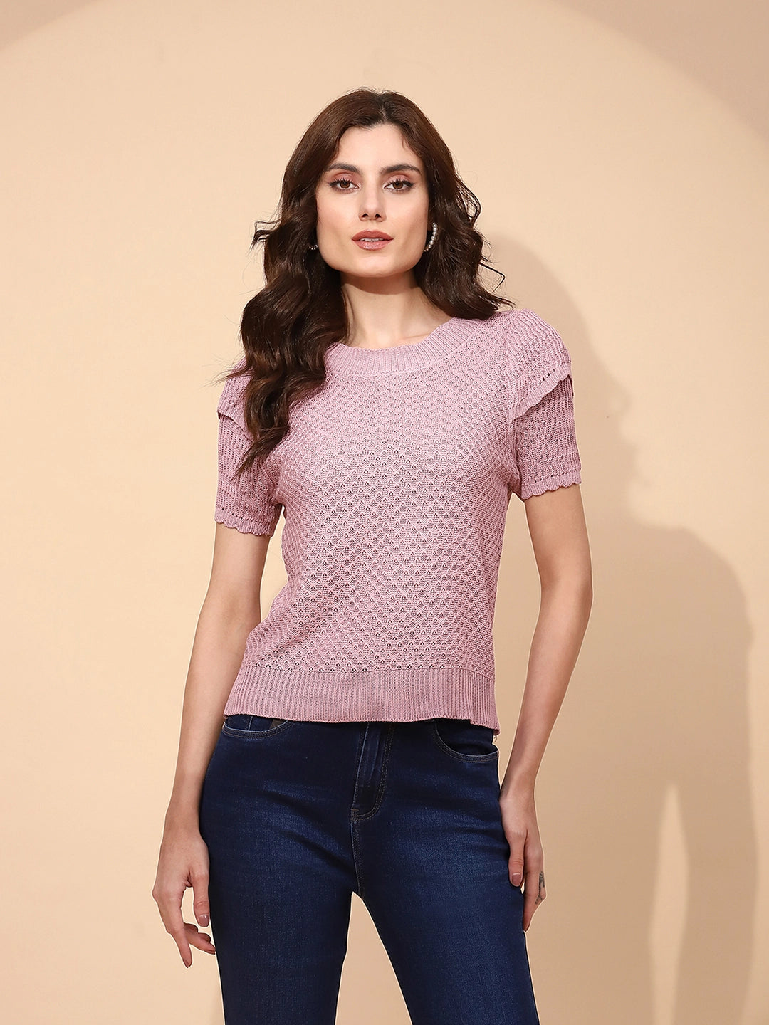 Onion Viscose Regular Fit Top - Global Republic