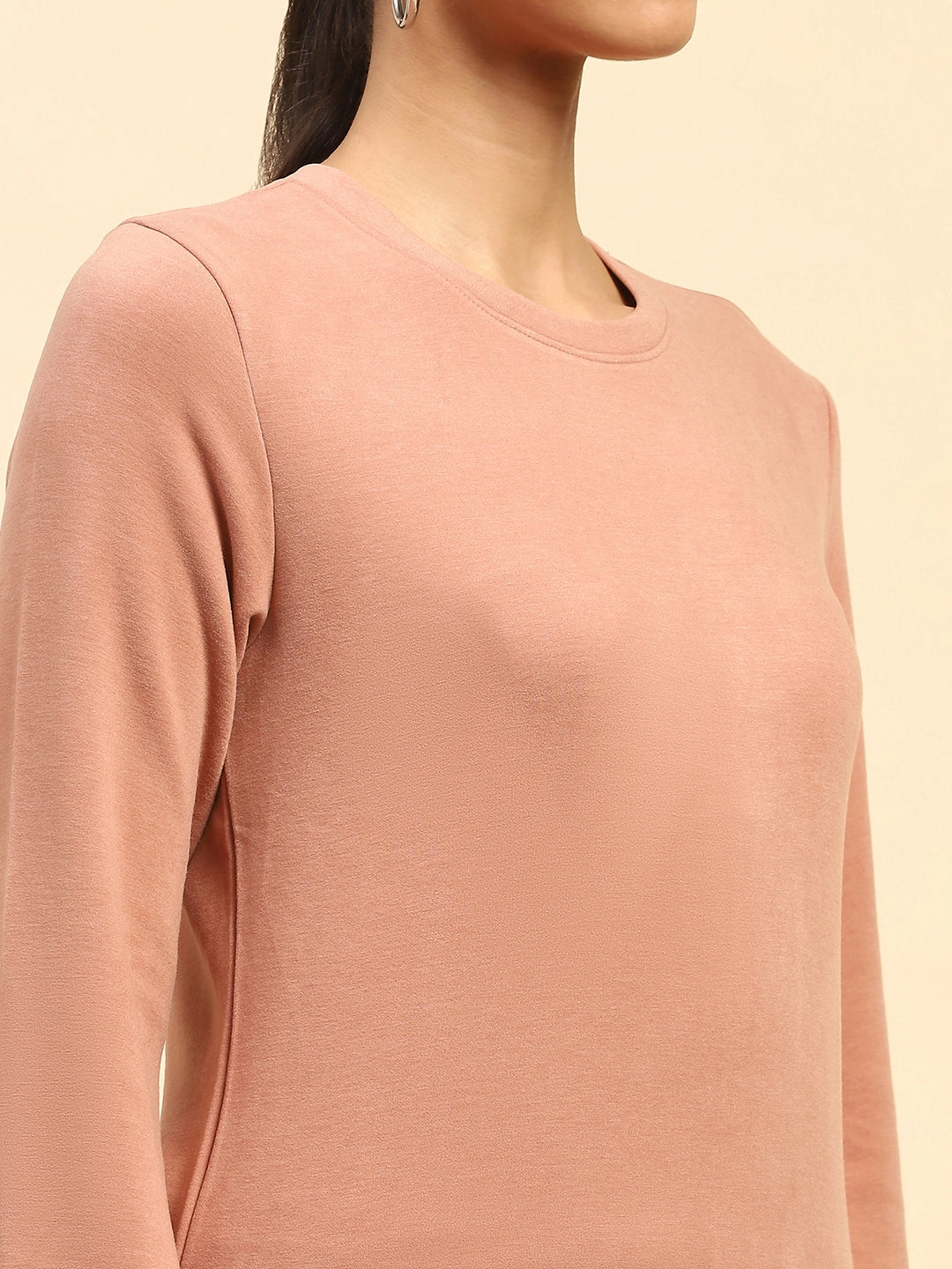 Rose Solid Ultra Soft Sweatshirt - Global Republic