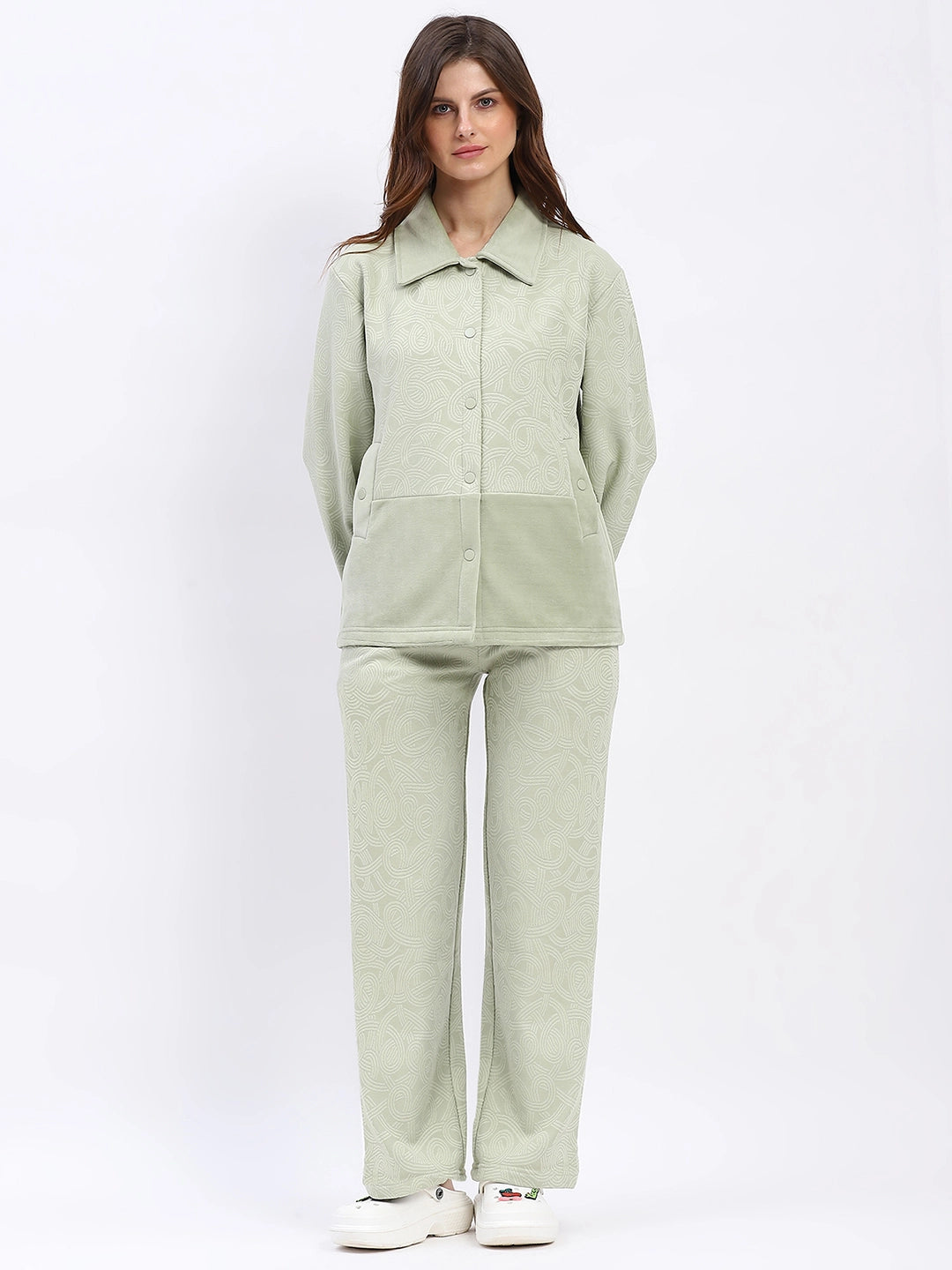 Shacket-Style Winter Night Suit - Global Republic