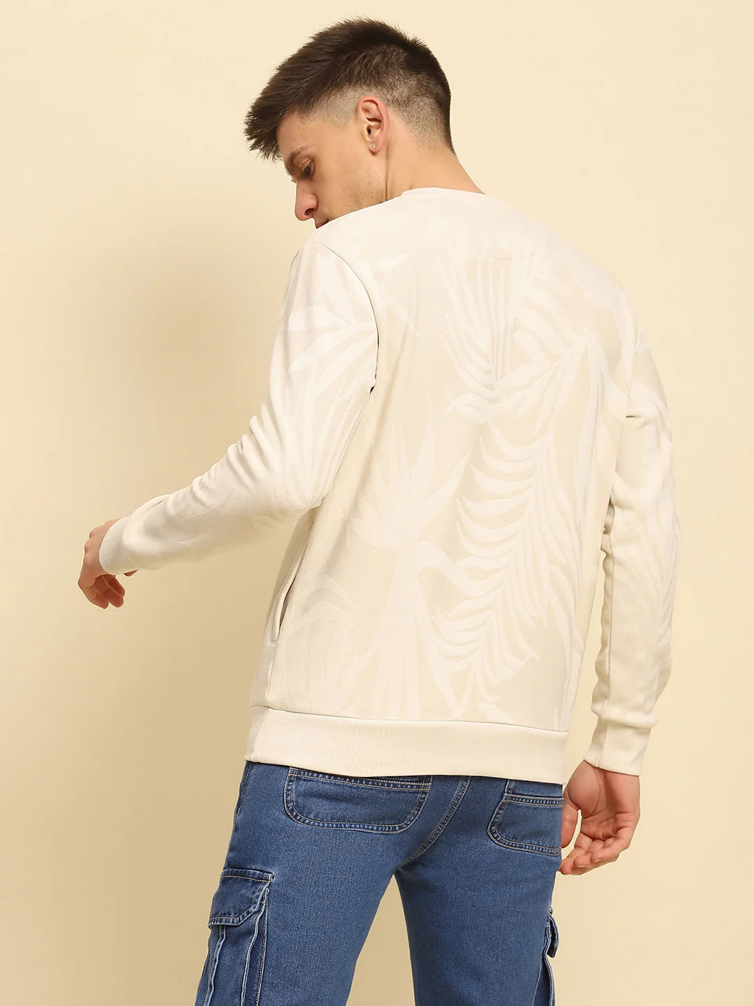 Natural Textured Sweatshirt - Global Republic