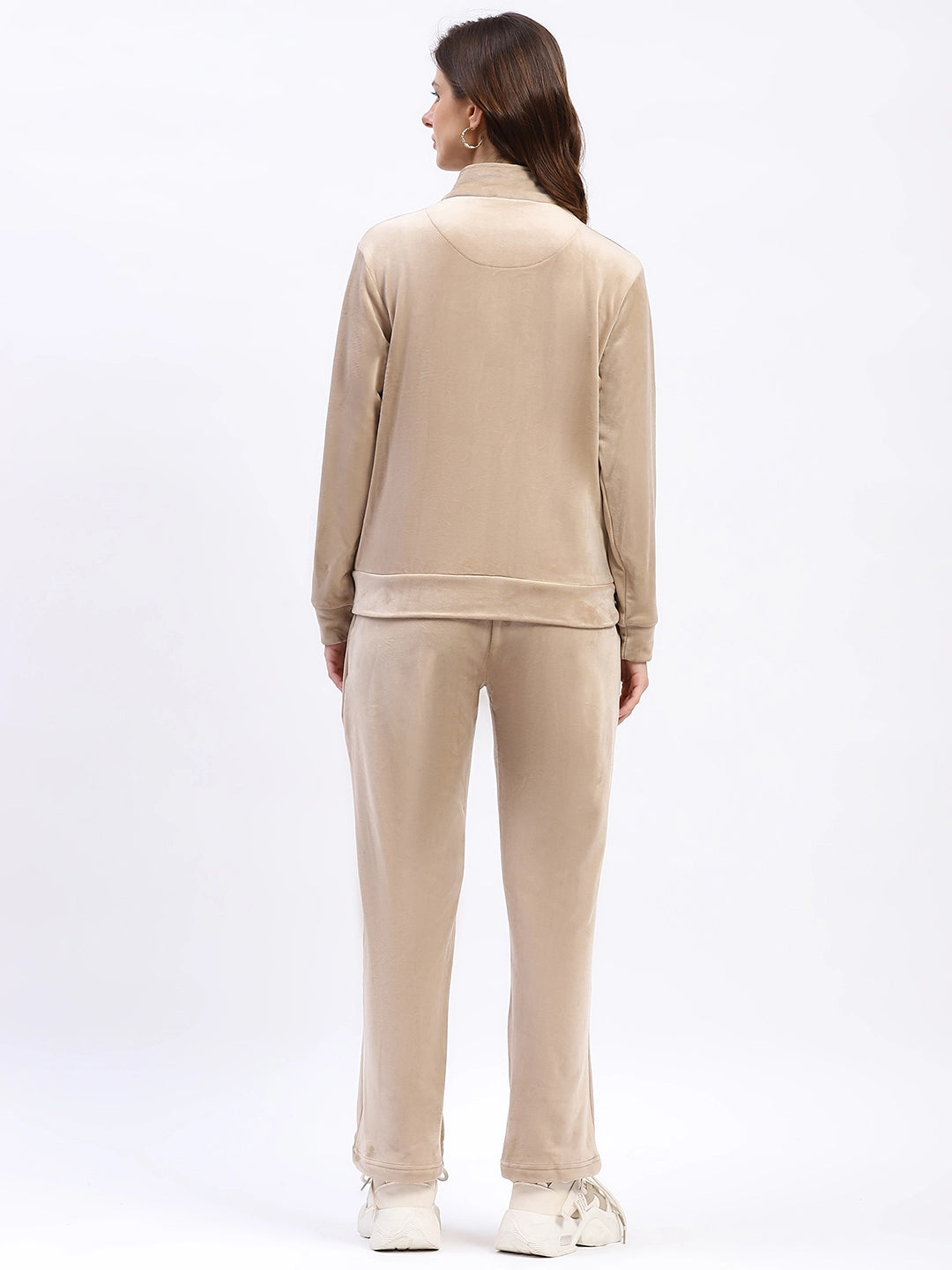 Velvet Suede Fleece-Lined Night Suit - Global Republic