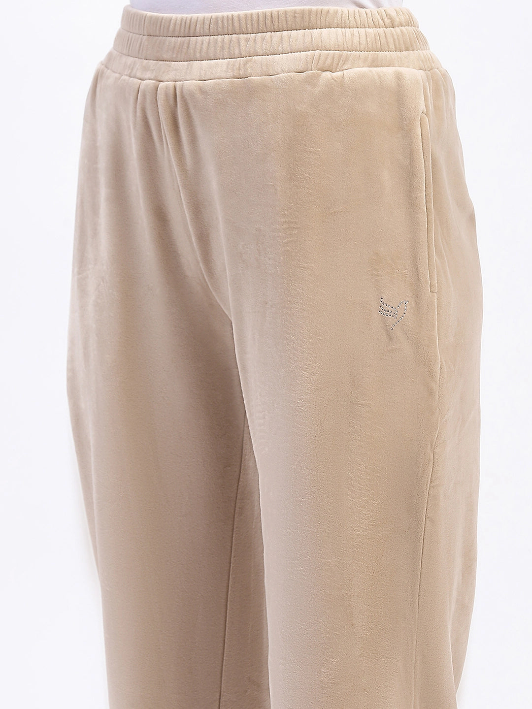 Velvet Suede Fleece-Lined Night Suit - Global Republic