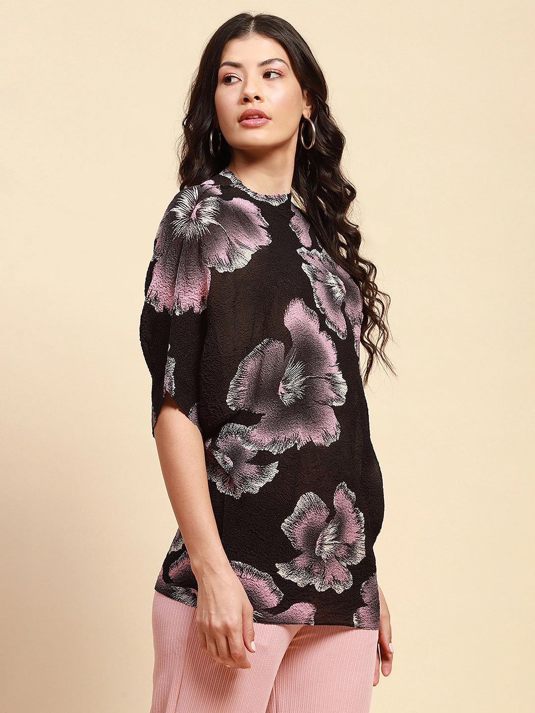 Black Stretchable Top - Global Republic