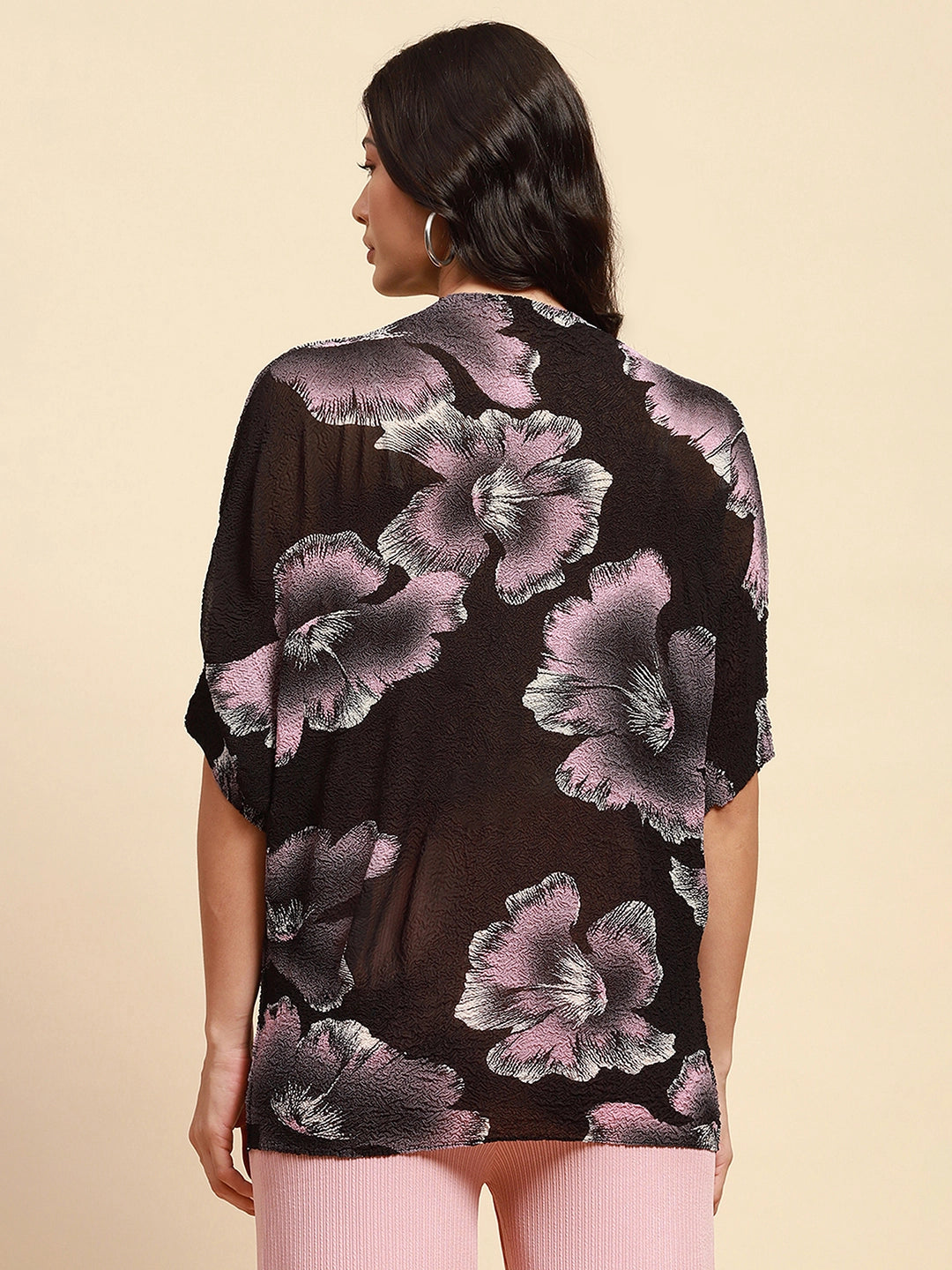 Black Stretchable Top - Global Republic