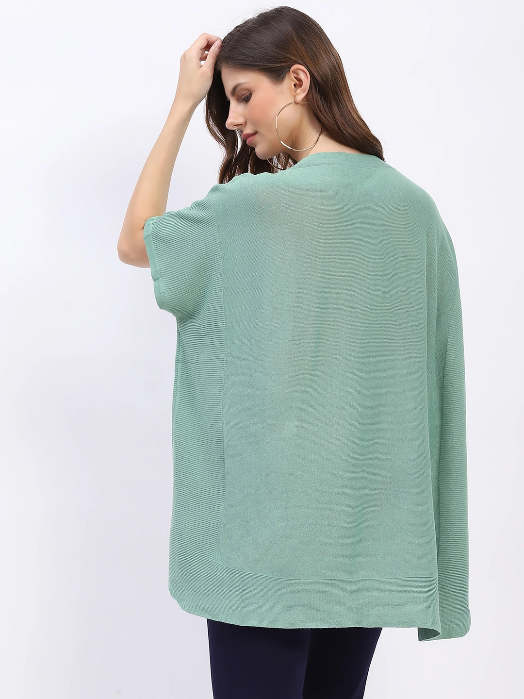 Kaftan-Style Cotton-Blend Top - Global Republic
