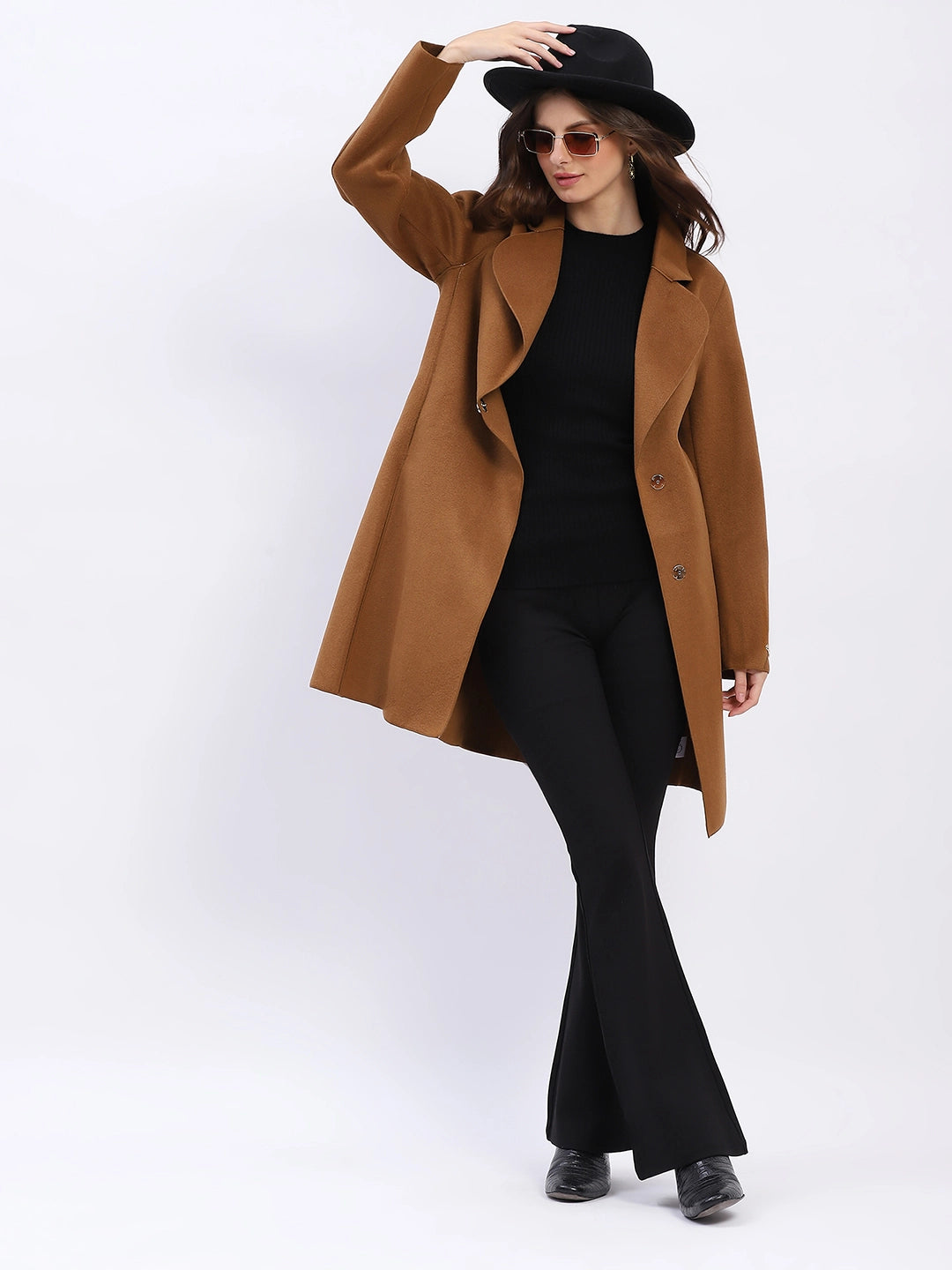 Winter Luxe Tan Coat - Global Republic