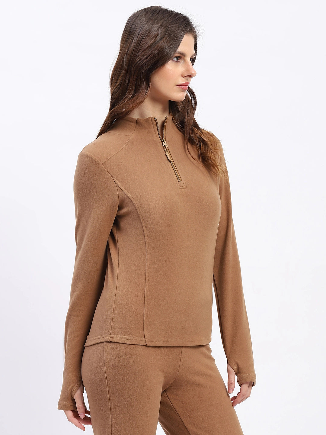 Soft Stretchable Rayon-Blend Sweatshirt - Global Republic