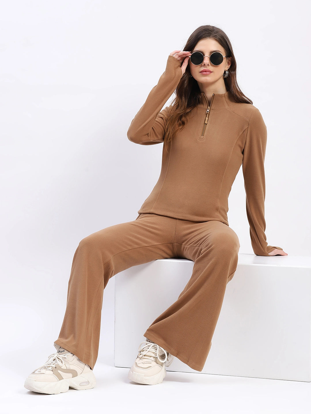 Soft Stretchable Rayon-Blend Sweatshirt - Global Republic